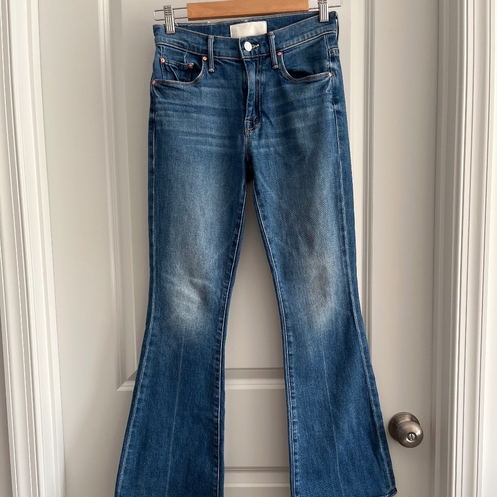 Mother Denim The Weekender Flare It’s a Small World